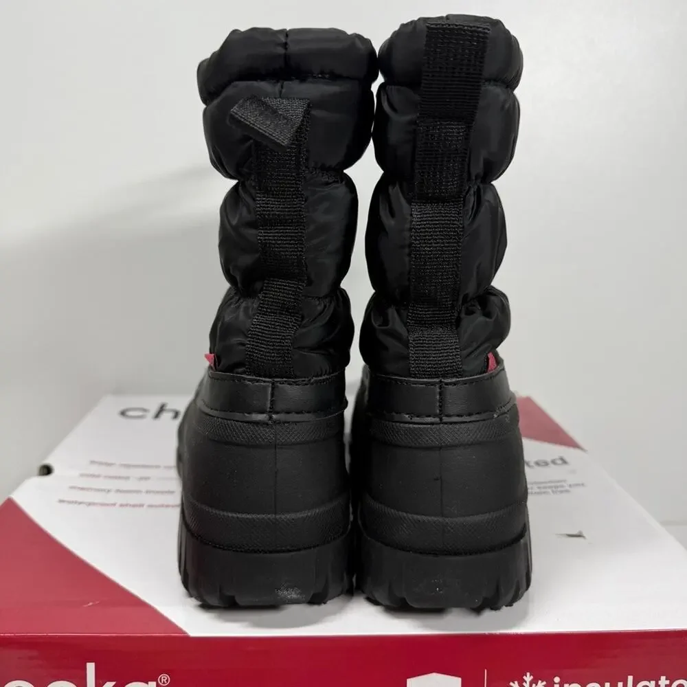 NIB• Chooka Nylon Puffer Mid Cold Weather Boot Size: 7